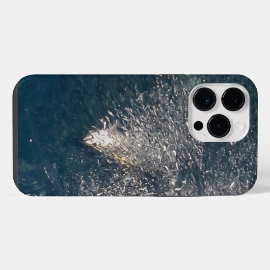 Fütternd Roter Thun iPhone Hülle (Rückseite (Horizontal))