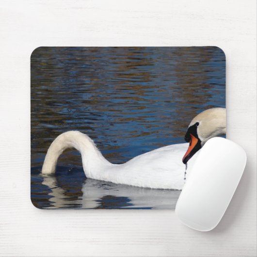 Fütternd Schwäne Mousepad (Mit Mouse)