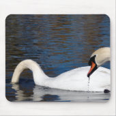 Fütternd Schwäne Mousepad (Vorne)