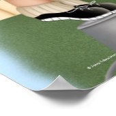 Fütternd Vögel für Landmädchen - Zitat zur Freunds Poster (Ecke)