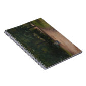 Fütternd Vögel im Park (von Paul Peel) Notizblock (Rechte Seite)