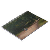 Fütternd Vögel im Park (von Paul Peel) Notizblock (Linke Seite)