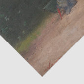 Fütternd Vögel im Park (von Paul Peel) Seidenpapier (Detail)