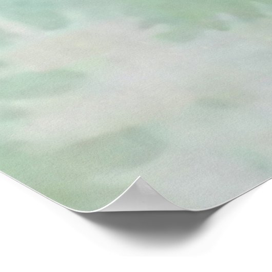 "Fütternd Wintervögel" von Jenny Nystrom Poster (Ecke)