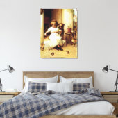 "Fütternd Zeit" Leinwanddruck (Insitu (Schlafzimmer))