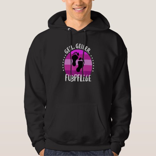 Fütterpflege Podiatrie Fußpflege Podiatrie Pod Hoodie (Vorderseite)