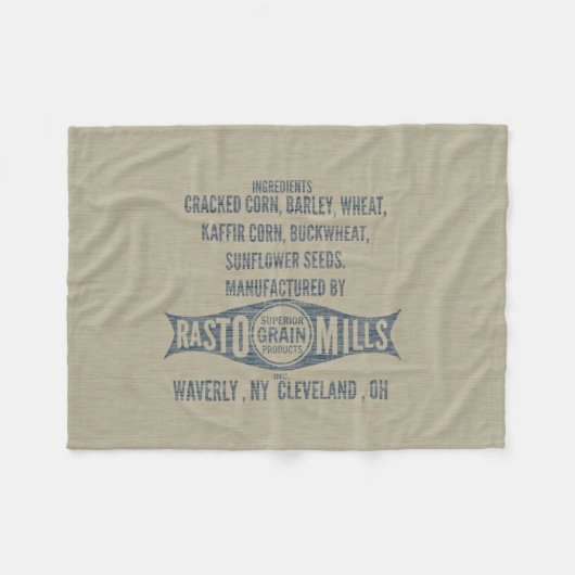 Futtersack / Getreidesack DEcke (Vorderseite (Horizontal))