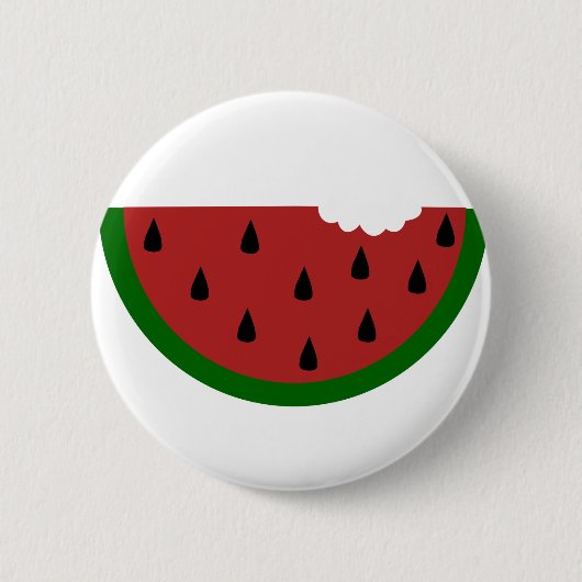 Futterschnitzel, gesteppt, Wassermelone Button (Vorderseite)