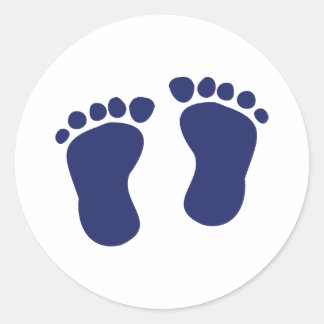 Fütterung - Baby Runder Aufkleber