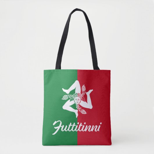 Futtitinni Sicily Trinacria Tasche (Vorderseite)