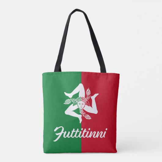 Futtitinni Sicily Trinacria Tasche (Rückseite)