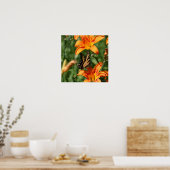 Füttre an den Lilien 5 Poster (Küche)