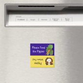 Füttre bitte die Schweine Magnet (In Situ (Geschirrspüler))