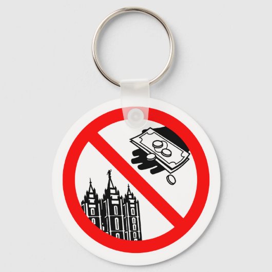 Füttre bitte nicht den Schlüsselanhänger der Kirch (Vorderseite)