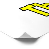 Füttre bitte nicht die Roboter Poster (Ecke)