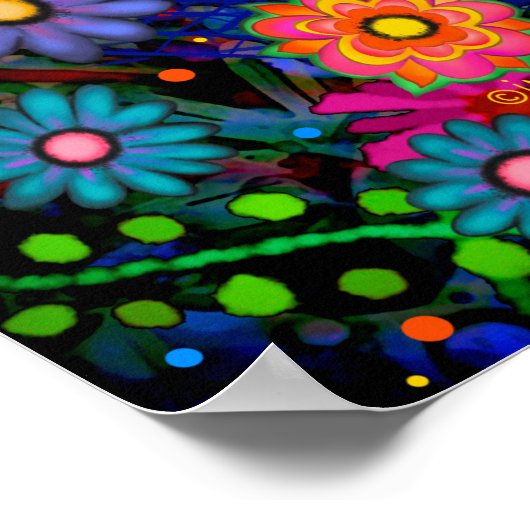 Füttre dein Gedankenschülerplakat Poster (Ecke)