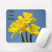 Füttre dein Gehirn! Mousepad (Mit Mouse)