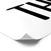 Füttre den Residenten. Pflegeassistent CNA Poster (Ecke)