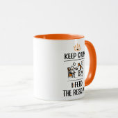 Füttre den Residenten. Pflegeassistent CNA Tasse (VorderseiteRechts)