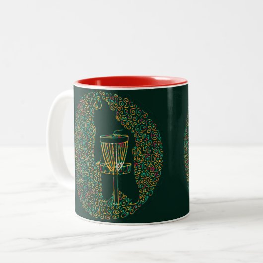 Füttre der Bear Disk Golf Tasse (Vorderseite Links)