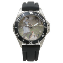 Füttre der Hühner (von Walter Frederick Osborne)