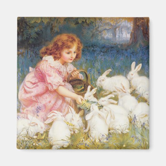 Füttre der Kaninchen Magnet (Vorne)