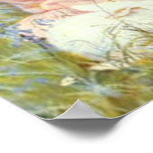 Füttre der Kaninchen Poster (Ecke)