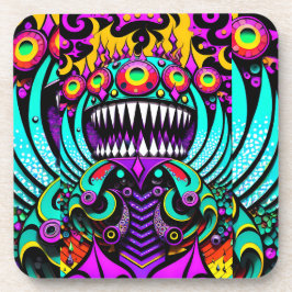 Füttre der Kunstkriege - Ken Gage Art Getränkeuntersetzer