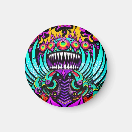 Füttre der Kunstkriege - Ken Gage Art Magnet (Vorne)