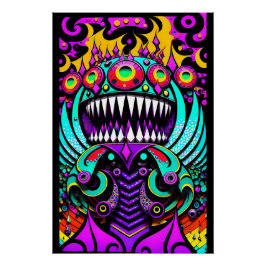 Füttre der Kunstkriege - Ken Gage Art Poster