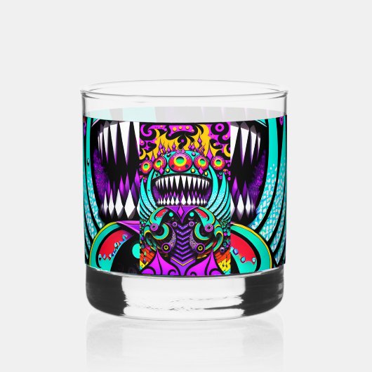 Füttre der Kunstkriege - Ken Gage Art Whiskyglas (Vorderseite)