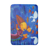 Füttre der kunstvollen Akrylenmalerei Badematte (Vorderseite Vertikal)