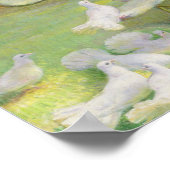 Füttre der Tauben Poster (Ecke)