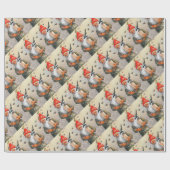 Füttre der Vögel Geschenkpapier (Flach)