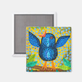 Füttre der Vögel Magnet (Vorderseite/Rückseite)