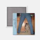 Füttre des Magazins "hungernder Hund" Magnet (Vorderseite/Rückseite)