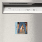 Füttre des Magazins "hungernder Hund" Magnet (In Situ (Geschirrspüler))