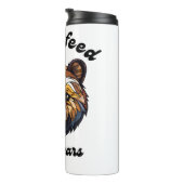 Füttre die Bären nicht! Thermosbecher (Nach rechts gedreht)