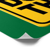 Füttre die Gamer nicht Poster (Ecke)