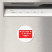 Füttre die Gymnasten nicht Magnet (In Situ (Geschirrspüler))