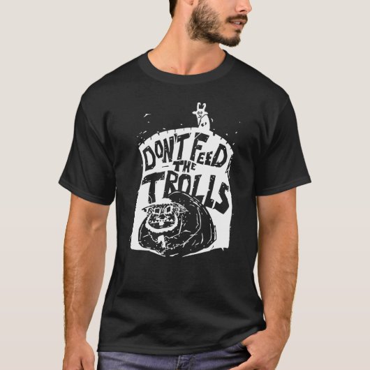 Füttre die Rollen nicht T-Shirt (Vorderseite)