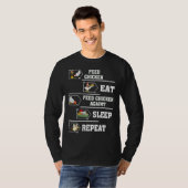 Füttre Hühnereier T-Shirt (Vorne ganz)