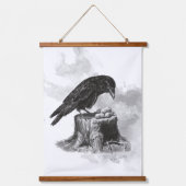 Füttre ihnen Peanuts Crow Lovers Wandteppich Mit Holzrahmen (Vorderseite 2)