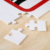 Füttre kein Baby zum Krokodil-Zoozeichen Puzzle (Seite)