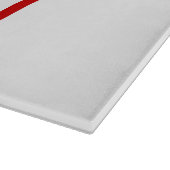 Füttre kein Baby zum Krokodil-Zoozeichen Schneidebrett (Ecke)