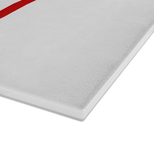 Füttre kein Baby zum Krokodil-Zoozeichen Schneidebrett (Ecke)