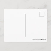 Füttre kein Brot zu Vögeln Postkarte Kanada Gans (Rückseite)