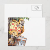 Füttre kein Kind Postkarte (Vorne/Hinten)