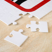 Füttre keine Tochter zum Krokodil-Zoozeichen Puzzle (Seite)