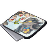 Füttre Laptopschutzhülle (Vorne Knopf)